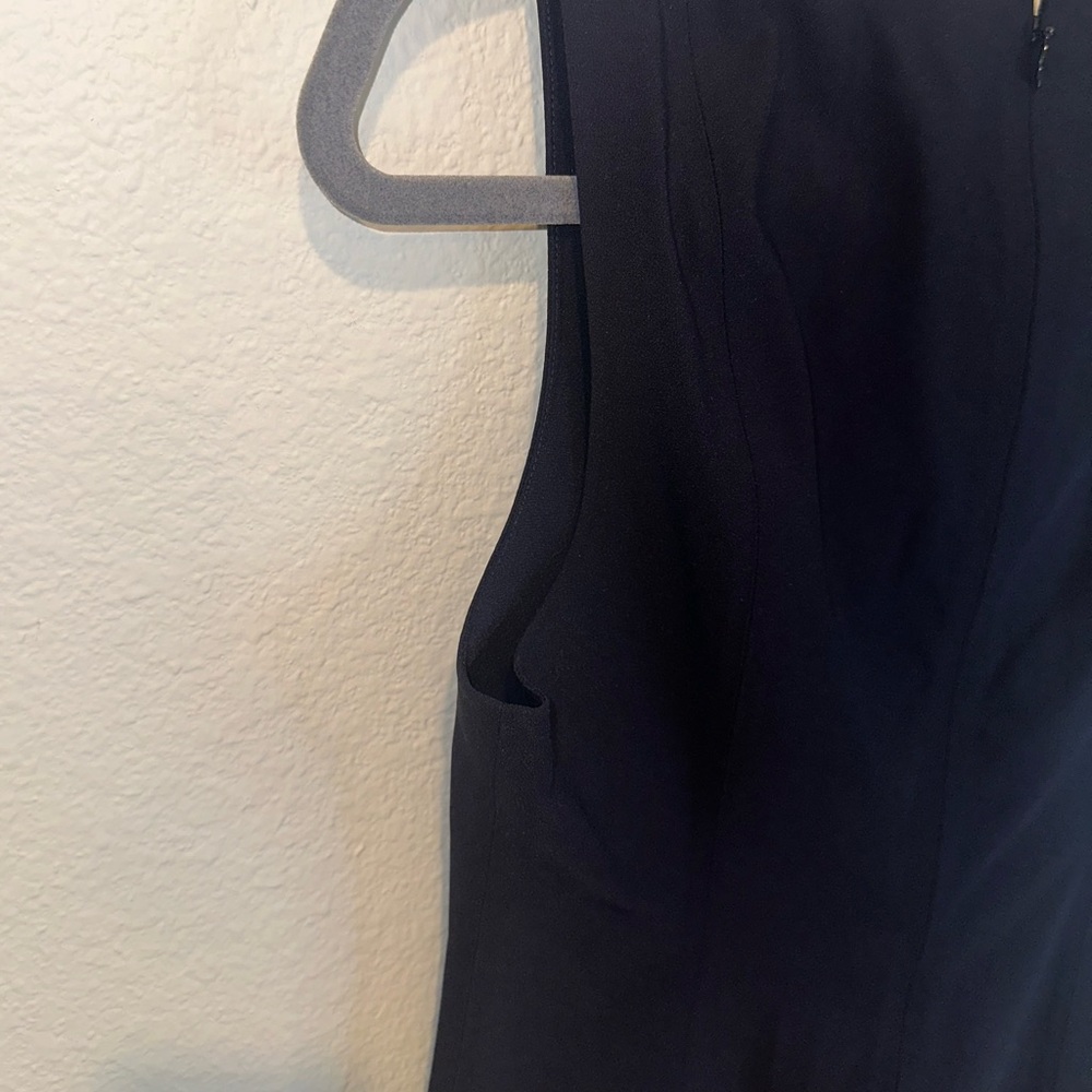 Theory Short Shift Dress in Navy Blue - Picture 5 of 6